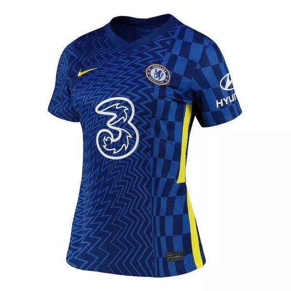 Heimtrikot Chelsea Damen 2021-2022 Blau Günstige Fußballtrikots